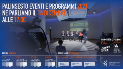 Palinsesto eventi e programmi 2021