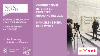1° Skills Journey | Comunicazione interna ed Employer Branding nel 2022